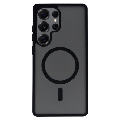 Samsung S25 / S24 black AURA MATTE Magnetic nugarėlė 1