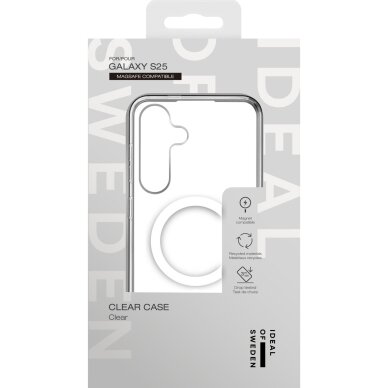 Samsung S25 / S24 iDeal Of Sweden Clear MagSafe nugarėlė 3