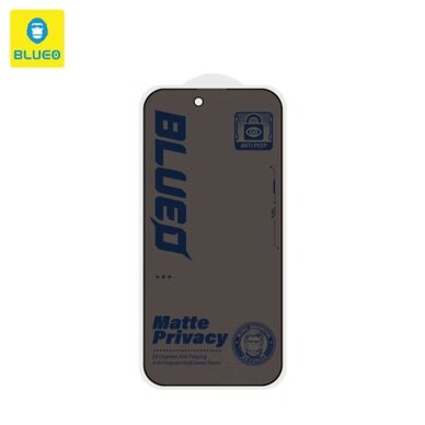 Samsung S25 / S24 juodas pilnas Mr.Monkey 5D PRIVACY MATTE stiklas 2