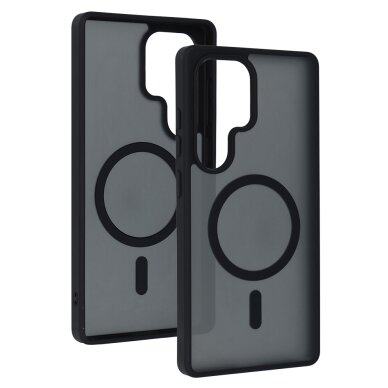 Samsung S25 ULTRA black AURA MATTE Magnetic nugarėlė 3