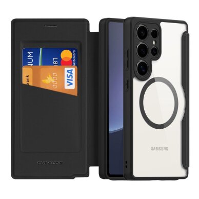 Samsung S25 ULTRA black DUX DUCIS Mag Skin X PRO dėklas
