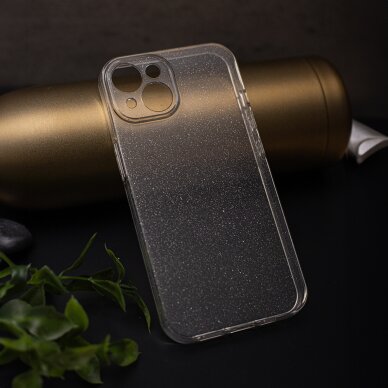 Samsung S25 ULTRA clear Crystal Glitter nugarėlė 9