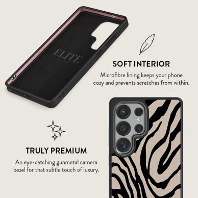 Samsung S25 ULTRA Elite Gunmetal Imperial BURGA nugarėlė 3