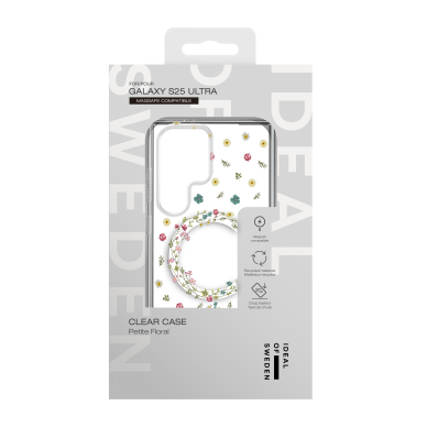 Samsung S25 ULTRA iDeal Of Sweden Clear MagSafe nugarėlė Petite Floral 3