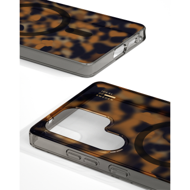 Samsung S25 ULTRA iDeal Of Sweden Clear nugarėlė MagSafe Tortoise 2