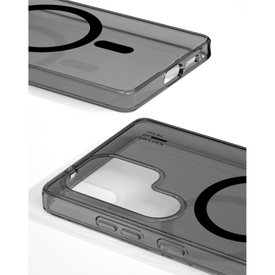 Samsung S25 ULTRA iDeal Of Sweden Tinted Black MagSafe nugarėlė 1