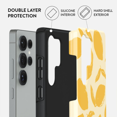 Samsung S25 ULTRA Lemon Tart Tough BURGA nugarėlė 1