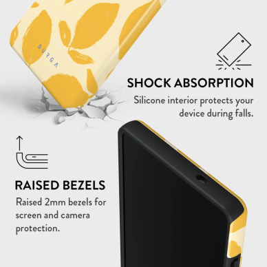 Samsung S25 ULTRA Lemon Tart Tough BURGA nugarėlė 3