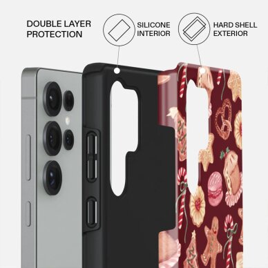 Samsung S25 ULTRA Magnetic Cookie Jar Tough BURGA nugarėlė 2