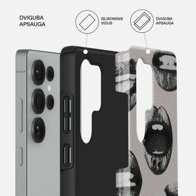 Samsung S25 ULTRA Magnetic Next Mistake Tough BURGA nugarėlė 1