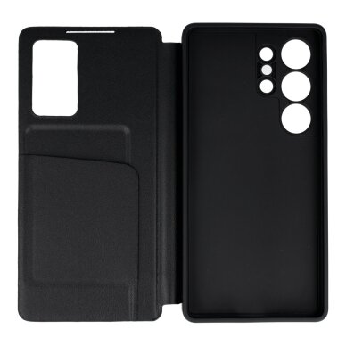 Samsung S25 ULTRA PU VIEW WINDOW dėklas 2