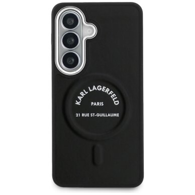 Samsung S26 black MagSafe PU Karl RSG Logo KARL LAGERFELD nugarėlė 2