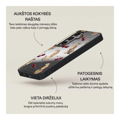 Samsung S26+ Elite Mirror Gold Magnetic Cougar BURGA nugarėlė 3