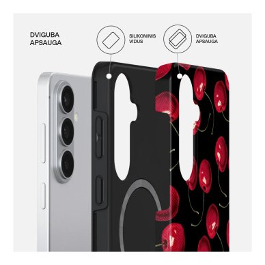 Samsung S26 Magnetic Cherrybomb Tough BURGA nugarėlė 1