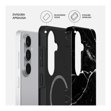 Samsung S26 Magnetic Noir Origin Tough BURGA nugarėlė 1