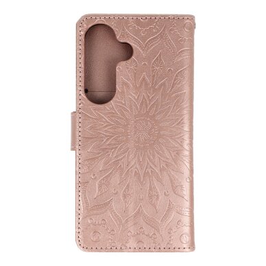 Samsung S26 rose gold Tracy MEZZO Mandala dėklas 1