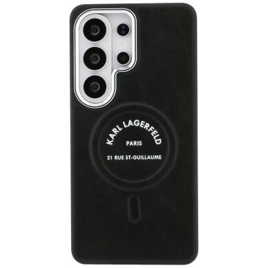 Samsung S26 ULTRA black MagSafe PU Karl RSG Logo KARL LAGERFELD nugarėlė 2