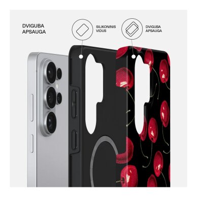 Samsung S26 ULTRA Magnetic Cherrybomb Tough BURGA nugarėlė 3