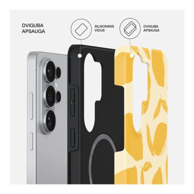 Samsung S26 ULTRA Magnetic Lemon Tart Tough BURGA nugarėlė 1