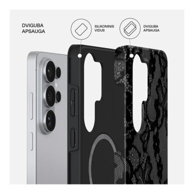 Samsung S26 ULTRA Magnetic Magnetic Tough BURGA nugarėlė 1