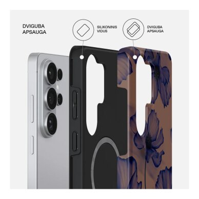 Samsung S26 ULTRA Magnetic Velvet Night Tough BURGA nugarėlė 1