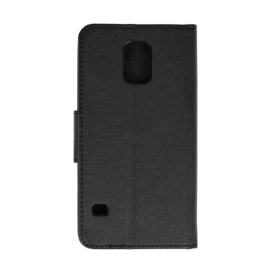 Samsung S5 juodas fancy diary dėklas 2
