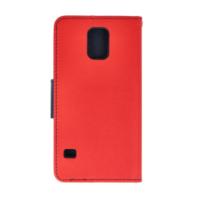 Samsung S5 raudonas fancy diary dėklas 2