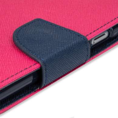 Samsung S6 rožinis fancy diary dėklas 3