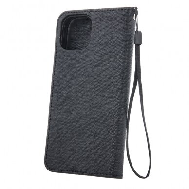 Samsung S7 EDGE juodas fancy diary dėklas 1