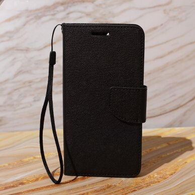 Samsung S7 EDGE juodas fancy diary dėklas 7