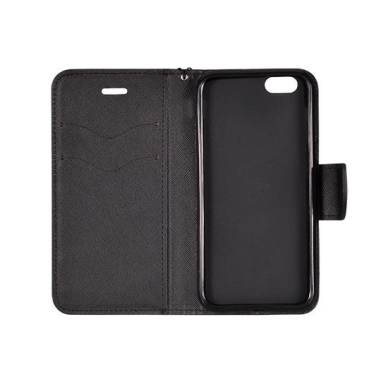 Samsung S7 juodas FANCY DIARY dėklas 1
