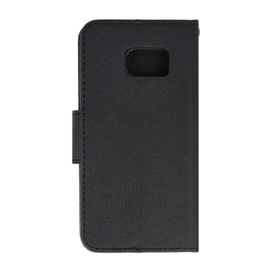 Samsung S7 juodas FANCY DIARY dėklas 2