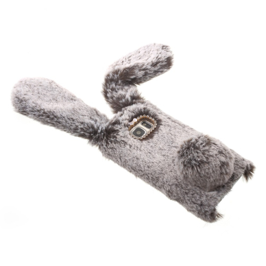 Samsung S7 ruda nugarėlė Fluffy rabbit 6