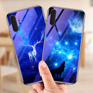 Samsung S8 BLUE RAY GLASS nugarėlė Elk 3