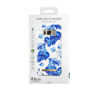 Samsung S8 iDeal Of Sweden nugarėlė Baby Blue Orchid 2