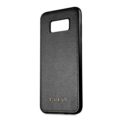 Samsung S8+ juoda GUESS nugarėlė GUHCS8LIGLBK 5