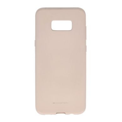Samsung S8+ kreminė SOFT FEELING nugarėlė