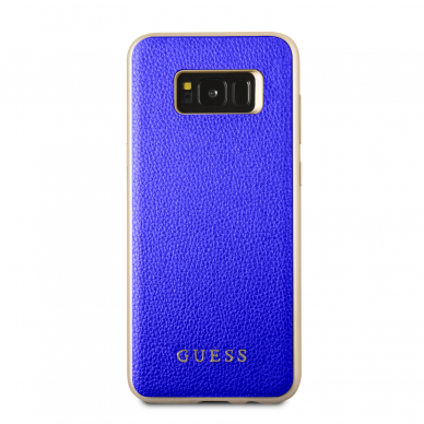 Samsung S8+ mėlyna GUESS nugarėlė GUHCS8LIGLBL 2