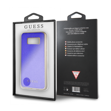 Samsung S8+ mėlyna GUESS nugarėlė GUHCS8LIGLBL 7