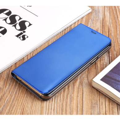 Samsung S8 PLUS mėlynas VIEW WINDOW dėklas 3