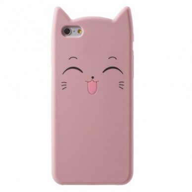 Samsung S8 PLUS šviesi rožinė nugarėlė Kitty 2