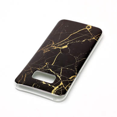 Samsung S8 PLUS Tracy nugarėlė Black&gold Marble 3