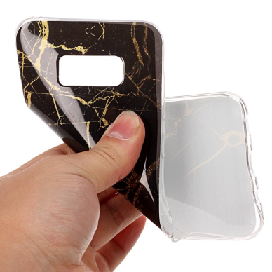Samsung S8 PLUS Tracy nugarėlė Black&gold Marble 4