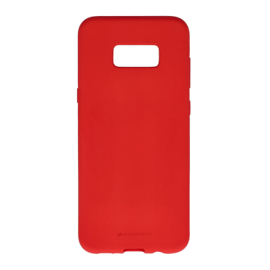Samsung S8+ raudona SOFT FEELING nugarėlė