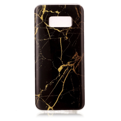 Samsung S8 Tracy nugarėlė Black&gold Marble 1