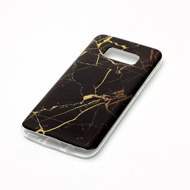 Samsung S8 Tracy nugarėlė Black&gold Marble 2