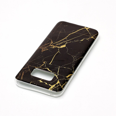 Samsung S8 Tracy nugarėlė Black&gold Marble 3
