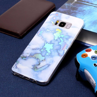 Samsung S8 Tracy Sky blue Marble+ nugarėlė 5