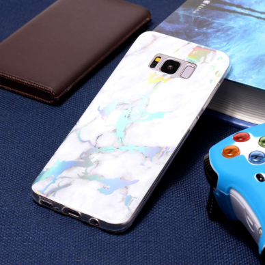 Samsung S8 Tracy White Marble+ nugarėlė 5