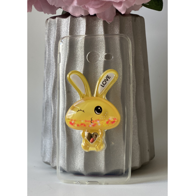 Samsung S8+ Water Rabbit rožinė nugarėlė 1